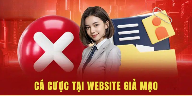 Cá cược tại web giả mạo